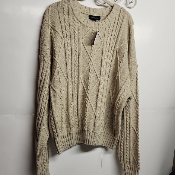 Cotton On Other - Cotton On Sz XL Cozy Classic Minimalist Cable Knit Sweater - Cream NWT